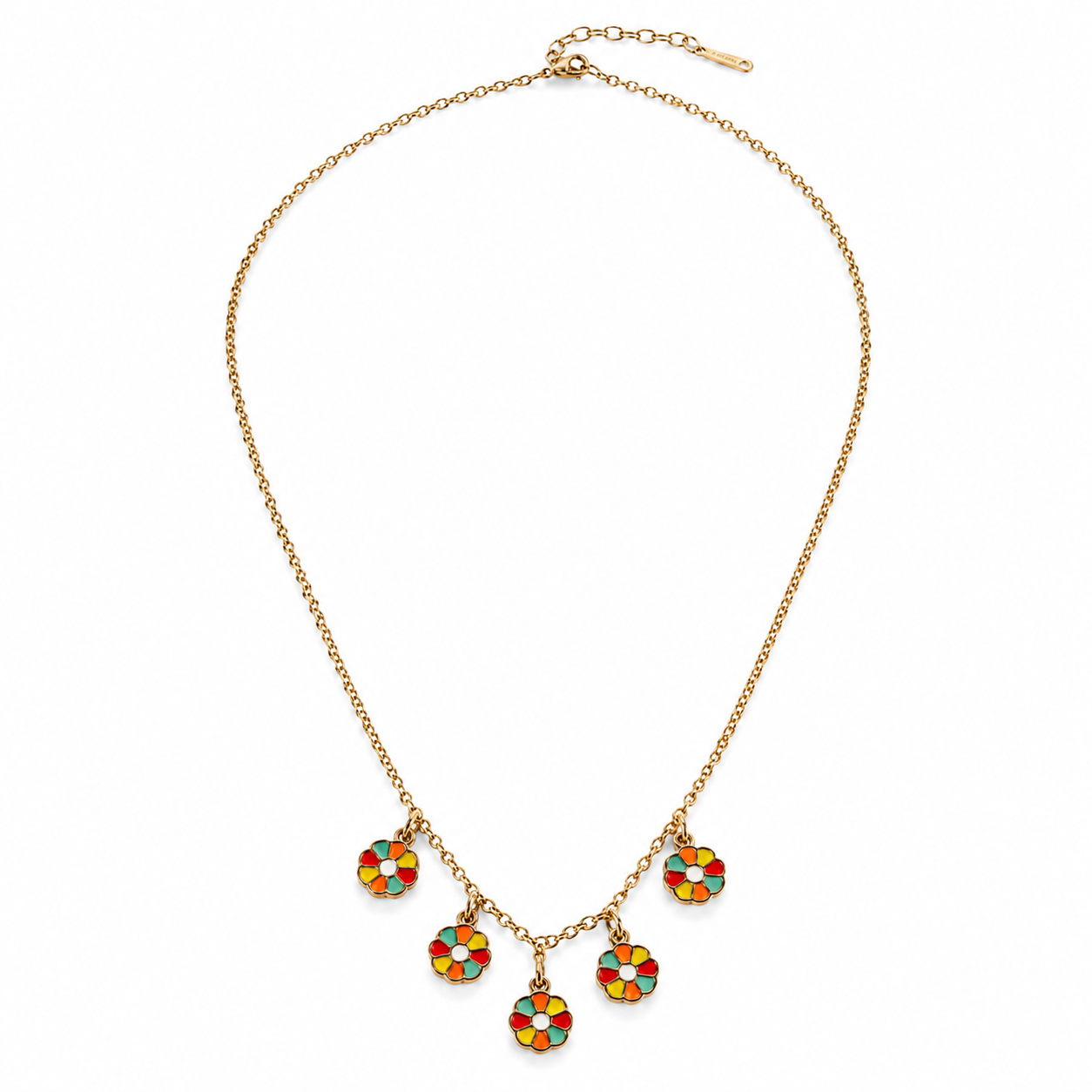 Boho Bloom Charm Necklace