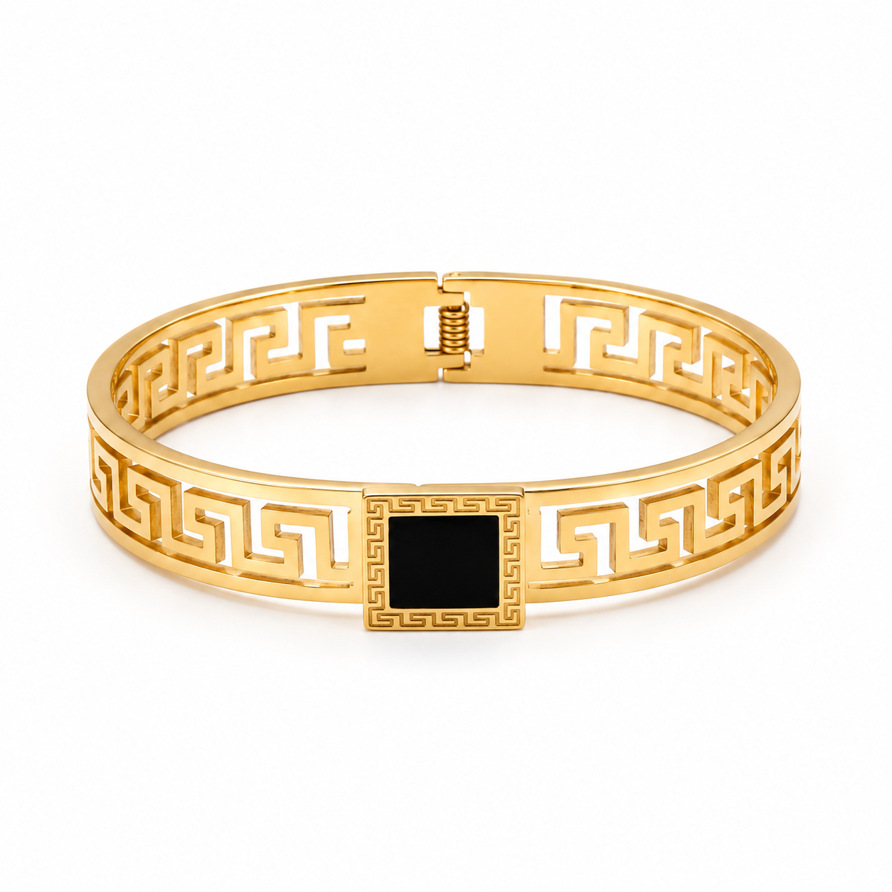 Grecian Noir Luxe Bangle