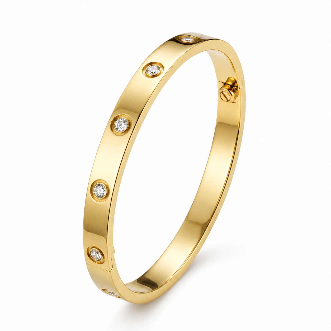 Celeste Crystal Bangle