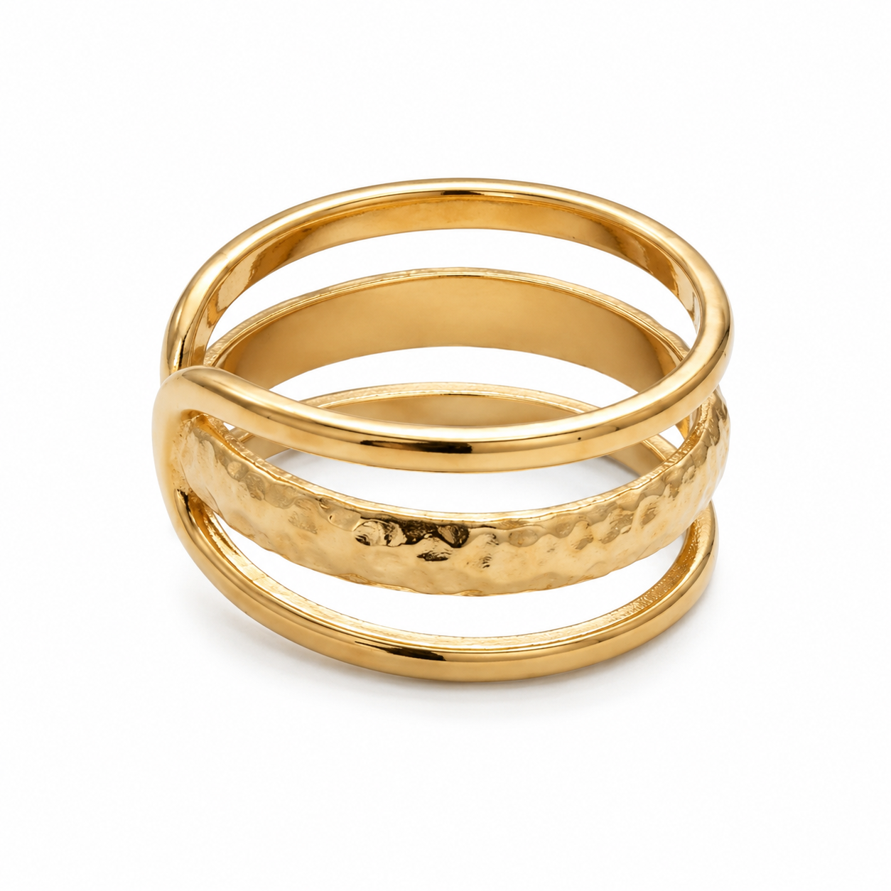 Harmony Triple Band Ring