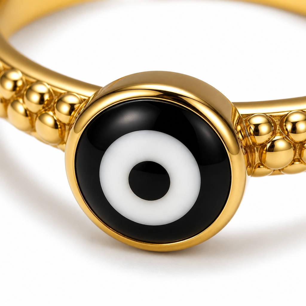 Goldea Evil Eye Protection Ring