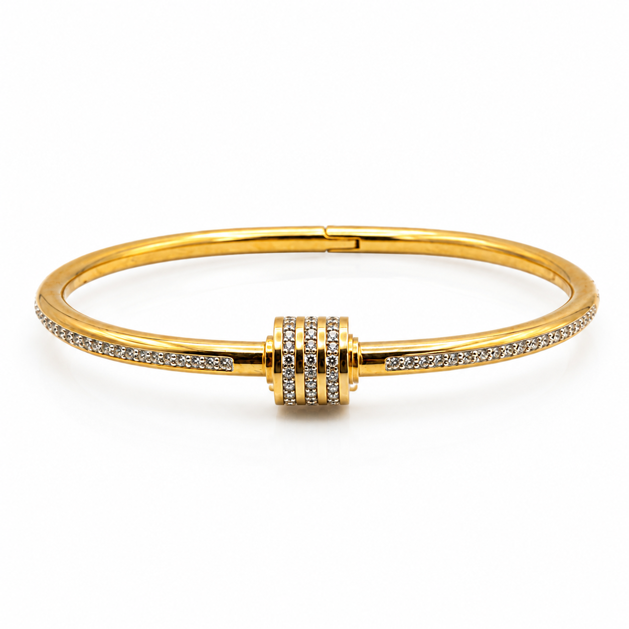 Crystal Harmony Slider Bangle