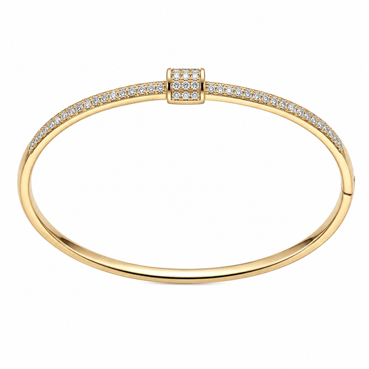Lumière Crystal Bangle
