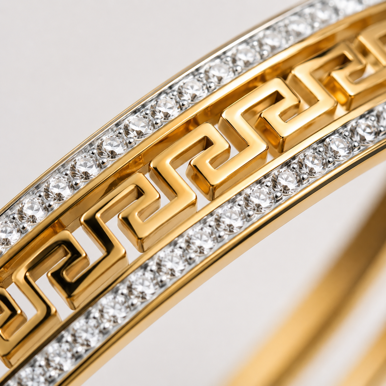 Grecian Crystal Luxe Bangle