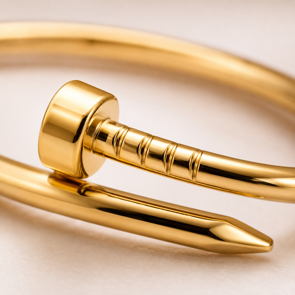 Nail Cuff Bangle