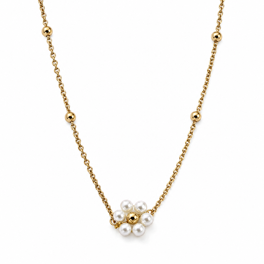 Pearl Blossom Necklace