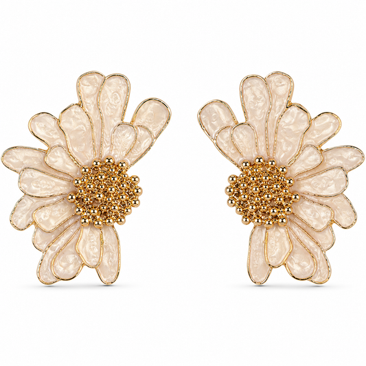 Daisy Bloom Stud Earrings
