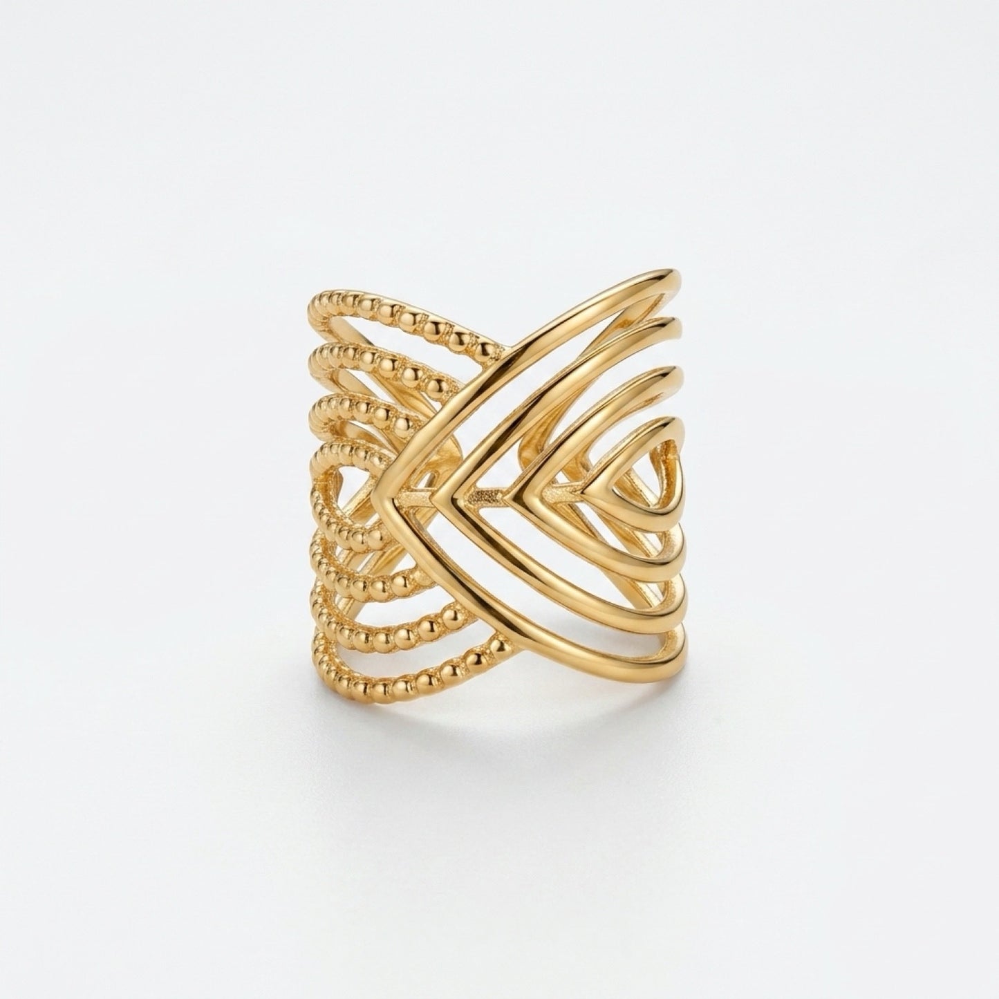 Celeste Layered Statement Ring