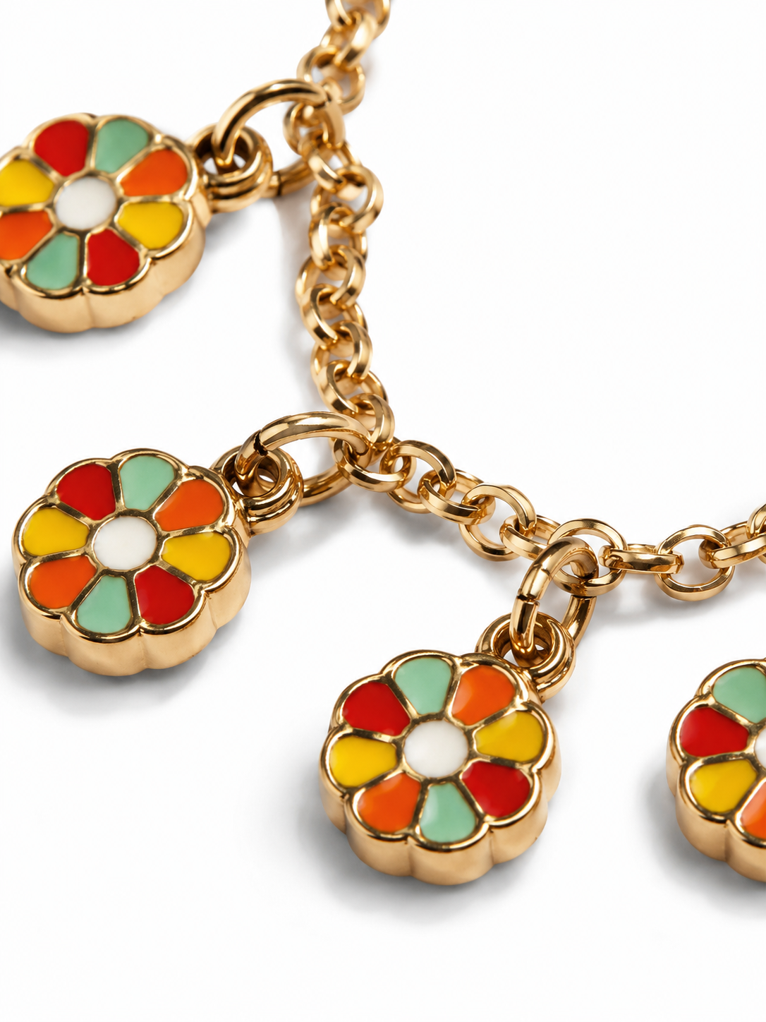 Boho Bloom Charm Necklace