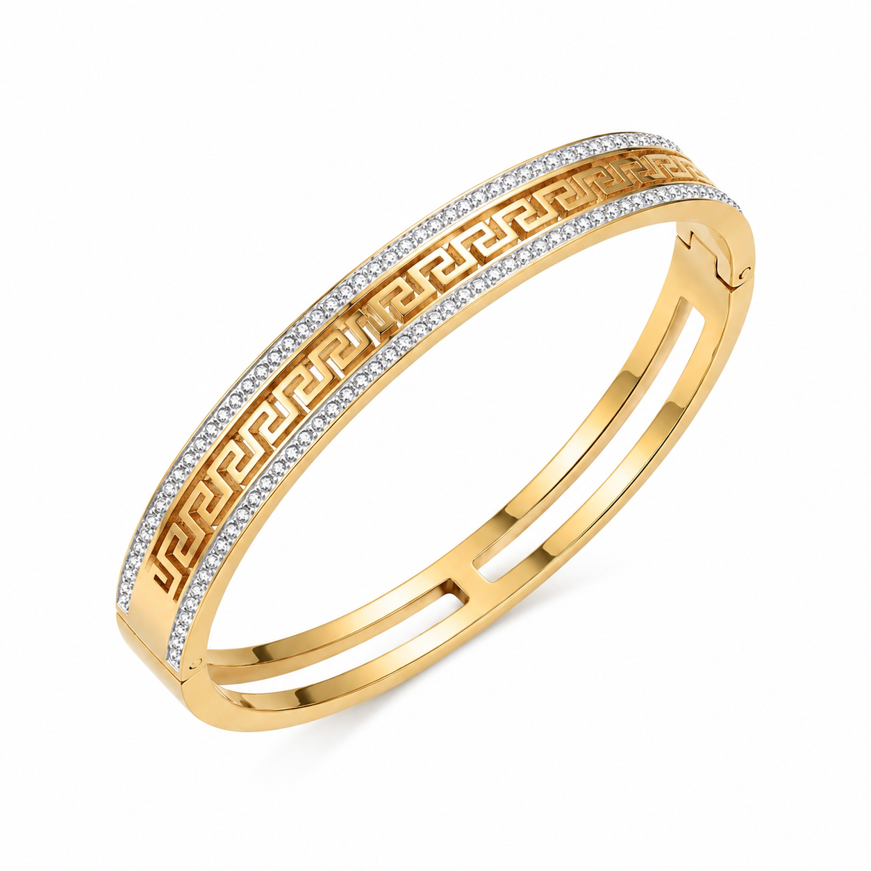 Grecian Crystal Luxe Bangle