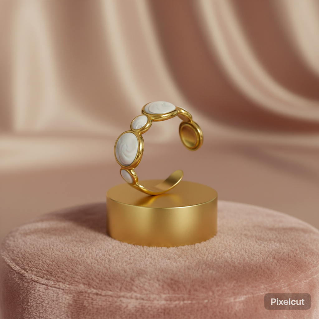 Linéa Pearl Open Ring