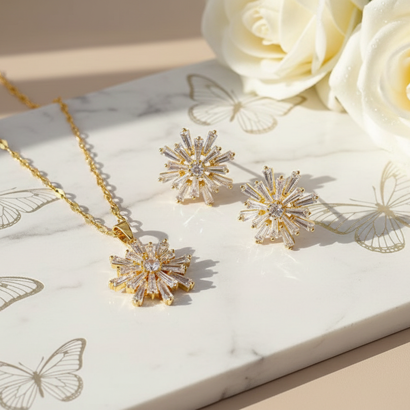 Crystal Sunburst Set